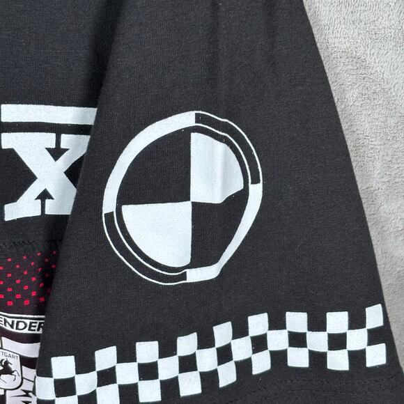 Contender Grand Prix Racing Parody Tee 2XL Motorsport Style Black Red - Picture 6 of 7